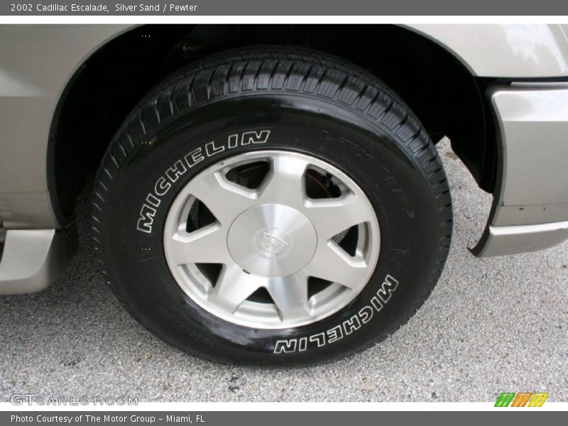 Silver Sand / Pewter 2002 Cadillac Escalade