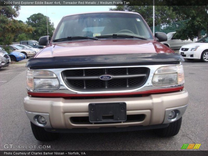 Toreador Red Metallic / Medium Prairie Tan 2000 Ford Explorer Eddie Bauer 4x4