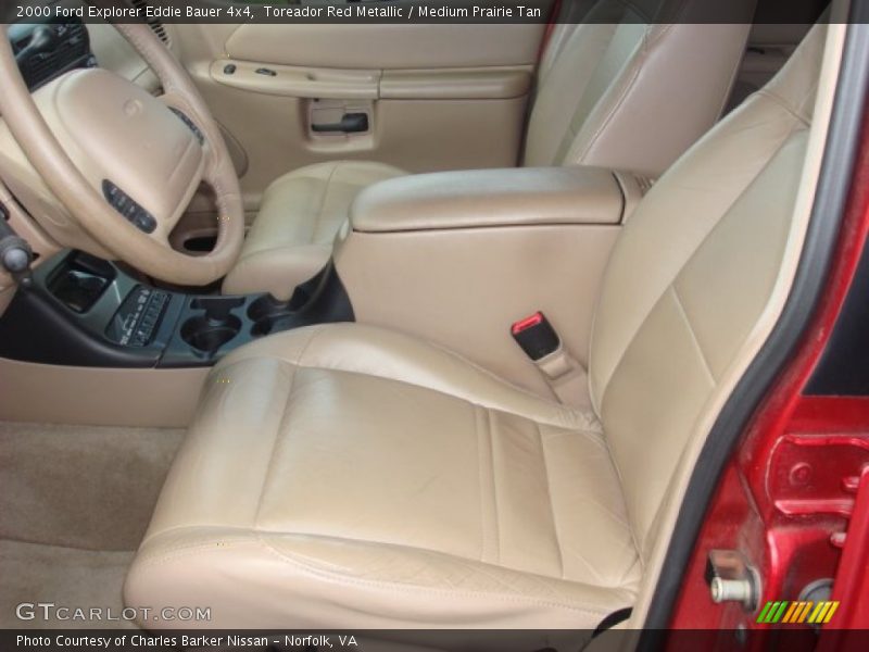 Toreador Red Metallic / Medium Prairie Tan 2000 Ford Explorer Eddie Bauer 4x4