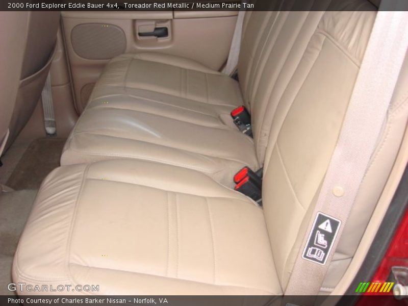 Toreador Red Metallic / Medium Prairie Tan 2000 Ford Explorer Eddie Bauer 4x4