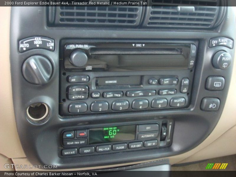 Toreador Red Metallic / Medium Prairie Tan 2000 Ford Explorer Eddie Bauer 4x4
