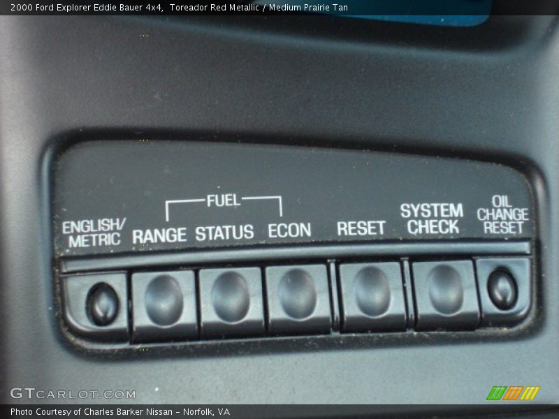 Toreador Red Metallic / Medium Prairie Tan 2000 Ford Explorer Eddie Bauer 4x4
