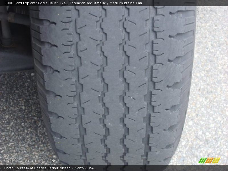 Toreador Red Metallic / Medium Prairie Tan 2000 Ford Explorer Eddie Bauer 4x4