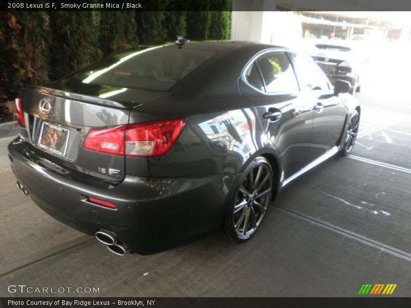 Smoky Granite Mica / Black 2008 Lexus IS F