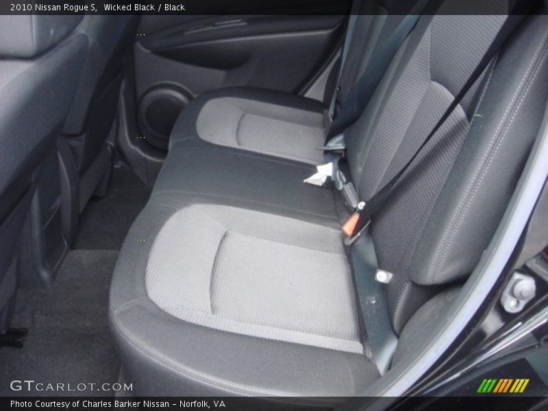 Wicked Black / Black 2010 Nissan Rogue S