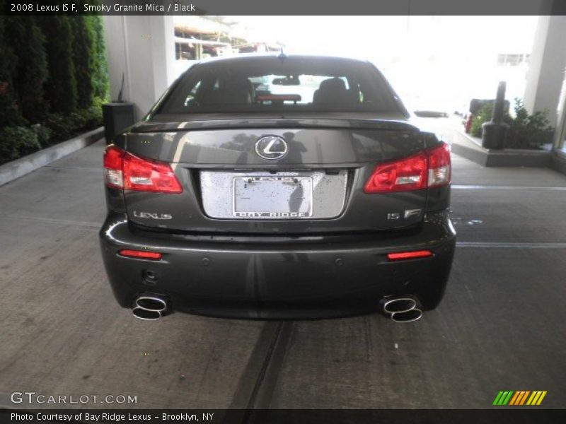 Smoky Granite Mica / Black 2008 Lexus IS F