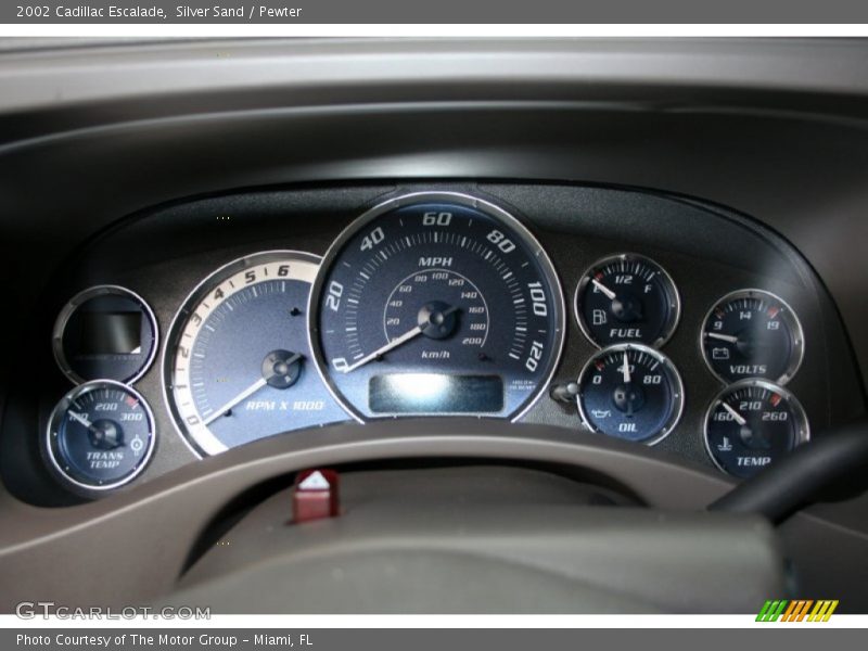  2002 Escalade   Gauges