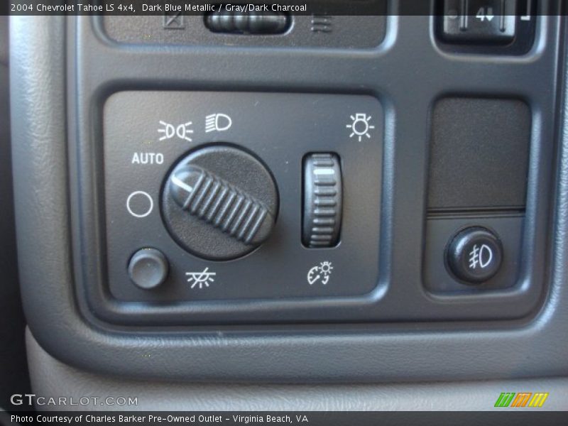 Controls of 2004 Tahoe LS 4x4