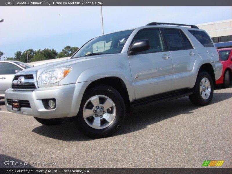 Titanium Metallic / Stone Gray 2008 Toyota 4Runner SR5