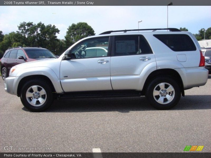 Titanium Metallic / Stone Gray 2008 Toyota 4Runner SR5
