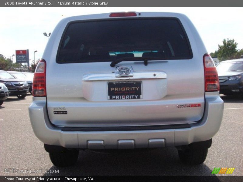 Titanium Metallic / Stone Gray 2008 Toyota 4Runner SR5