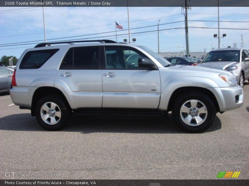 Titanium Metallic / Stone Gray 2008 Toyota 4Runner SR5
