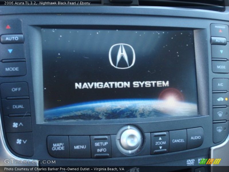 Nighthawk Black Pearl / Ebony 2006 Acura TL 3.2