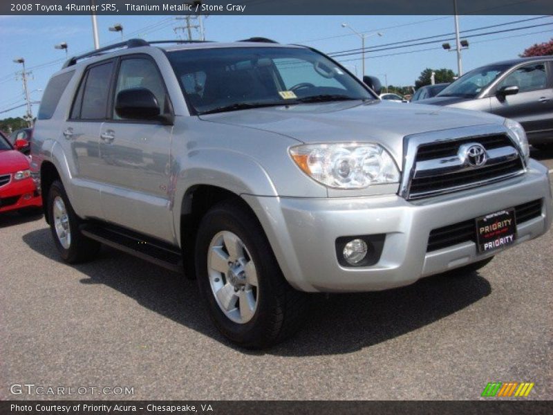Titanium Metallic / Stone Gray 2008 Toyota 4Runner SR5