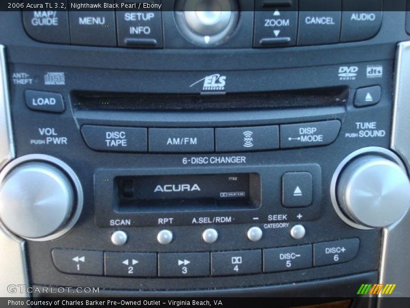 Nighthawk Black Pearl / Ebony 2006 Acura TL 3.2
