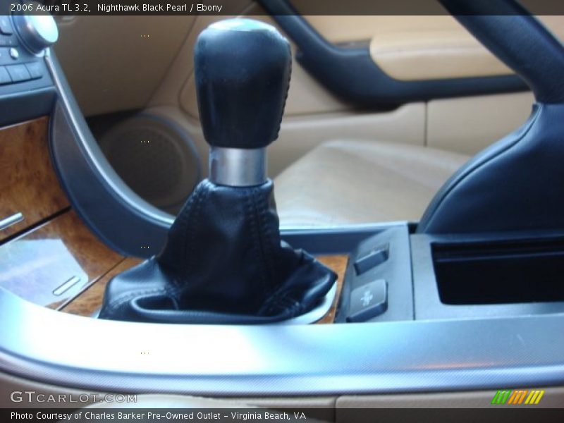 Nighthawk Black Pearl / Ebony 2006 Acura TL 3.2