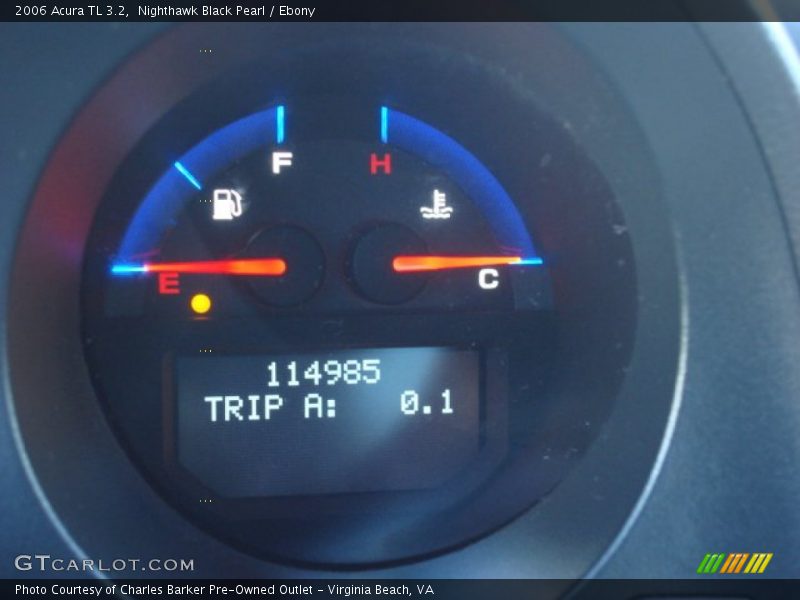 Nighthawk Black Pearl / Ebony 2006 Acura TL 3.2
