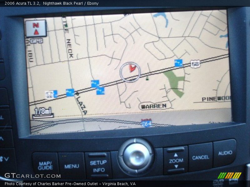 Nighthawk Black Pearl / Ebony 2006 Acura TL 3.2