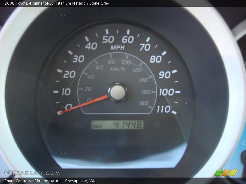 Titanium Metallic / Stone Gray 2008 Toyota 4Runner SR5