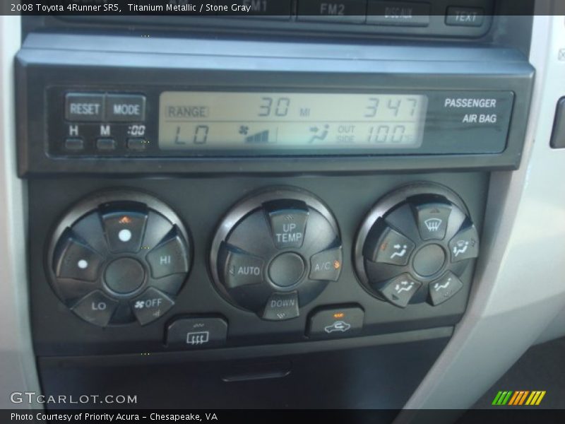 Titanium Metallic / Stone Gray 2008 Toyota 4Runner SR5