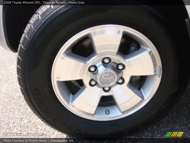 Titanium Metallic / Stone Gray 2008 Toyota 4Runner SR5