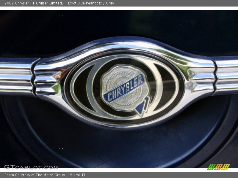 Patriot Blue Pearlcoat / Gray 2002 Chrysler PT Cruiser Limited