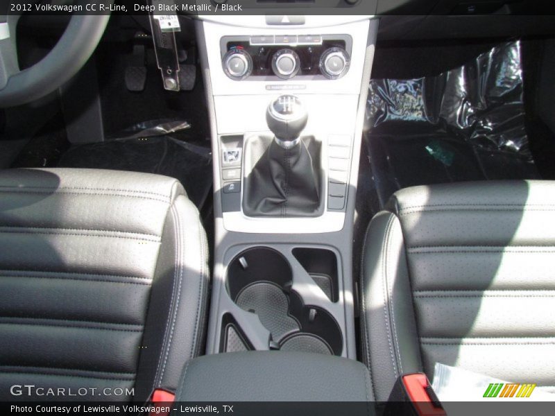 Deep Black Metallic / Black 2012 Volkswagen CC R-Line