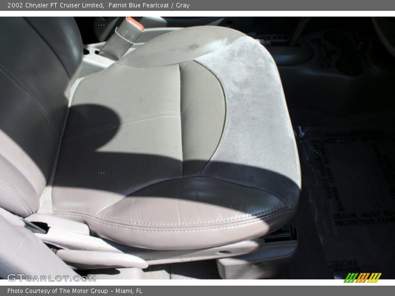 Patriot Blue Pearlcoat / Gray 2002 Chrysler PT Cruiser Limited