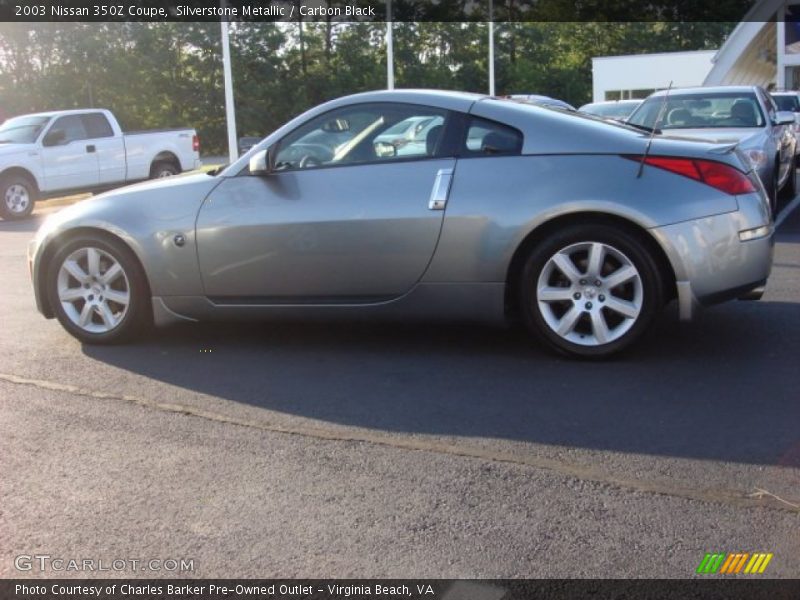 Silverstone Metallic / Carbon Black 2003 Nissan 350Z Coupe