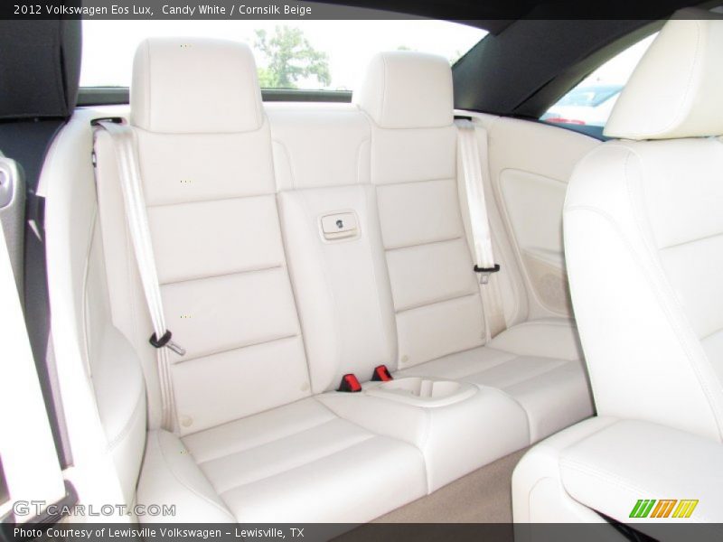 Candy White / Cornsilk Beige 2012 Volkswagen Eos Lux