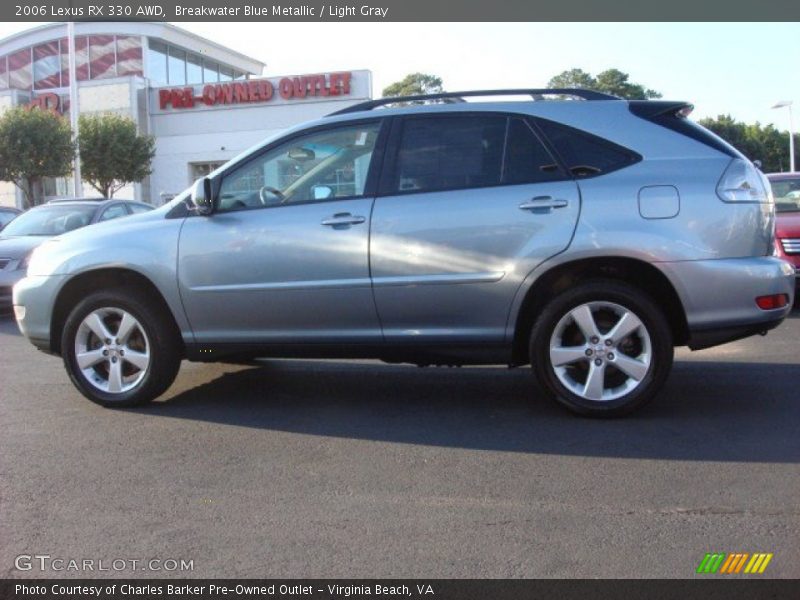 Breakwater Blue Metallic / Light Gray 2006 Lexus RX 330 AWD