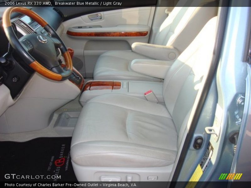 Breakwater Blue Metallic / Light Gray 2006 Lexus RX 330 AWD