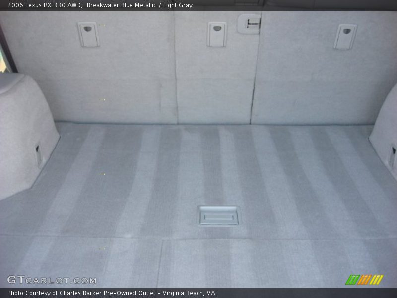 Breakwater Blue Metallic / Light Gray 2006 Lexus RX 330 AWD