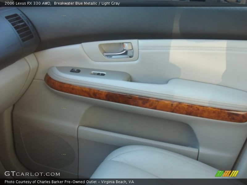 Breakwater Blue Metallic / Light Gray 2006 Lexus RX 330 AWD