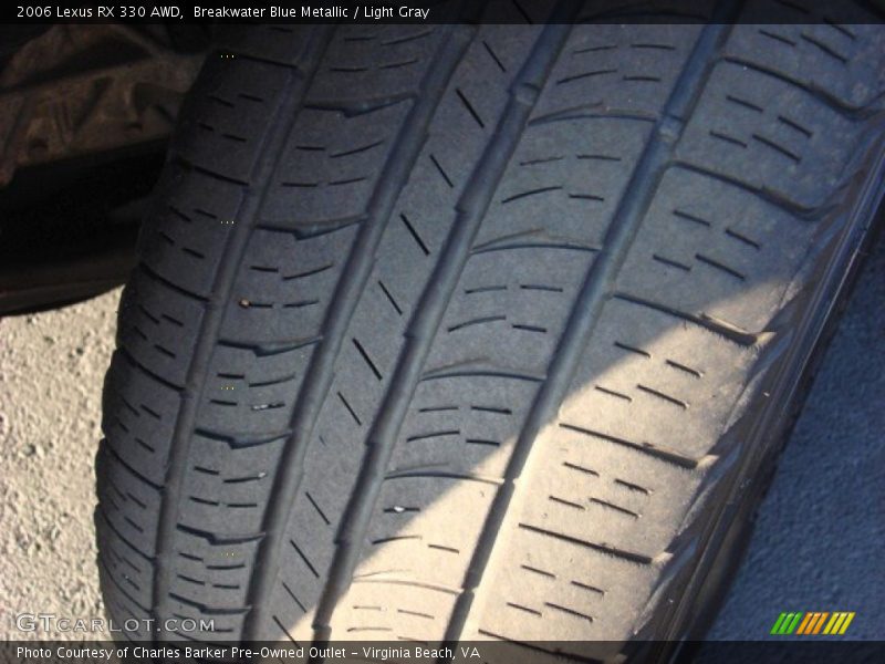 Breakwater Blue Metallic / Light Gray 2006 Lexus RX 330 AWD