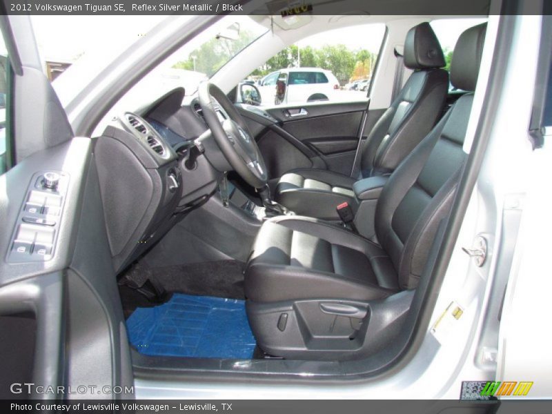  2012 Tiguan SE Black Interior