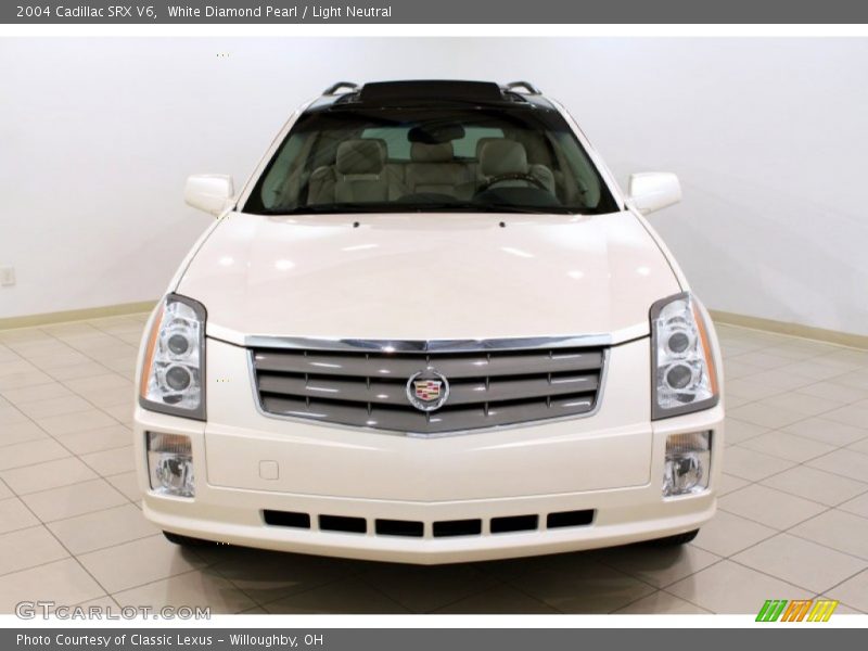 White Diamond Pearl / Light Neutral 2004 Cadillac SRX V6