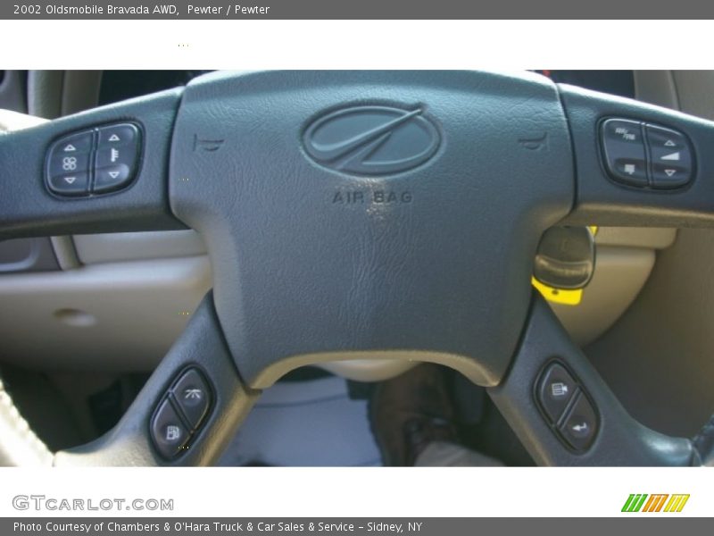 Pewter / Pewter 2002 Oldsmobile Bravada AWD