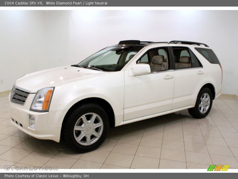 White Diamond Pearl / Light Neutral 2004 Cadillac SRX V6