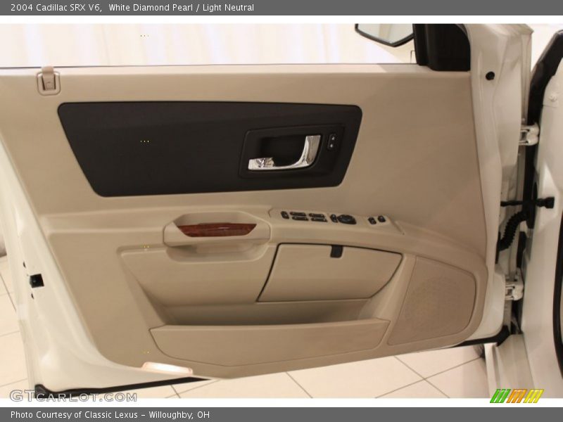 White Diamond Pearl / Light Neutral 2004 Cadillac SRX V6