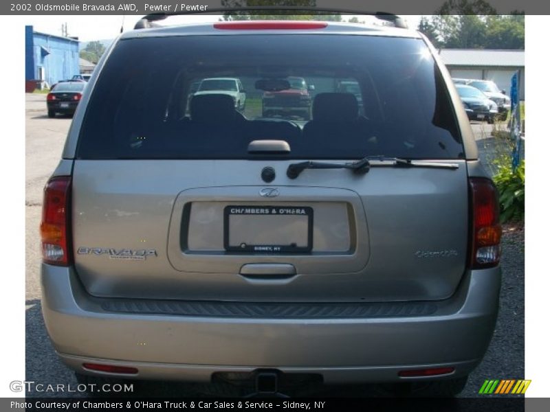 Pewter / Pewter 2002 Oldsmobile Bravada AWD