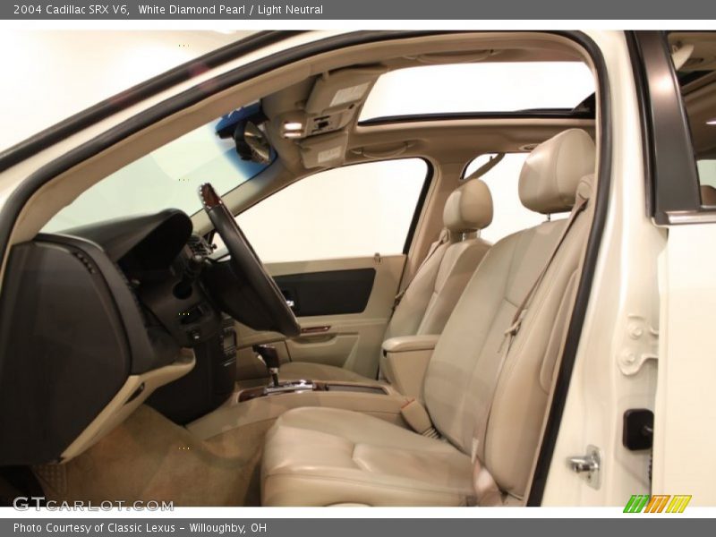 White Diamond Pearl / Light Neutral 2004 Cadillac SRX V6