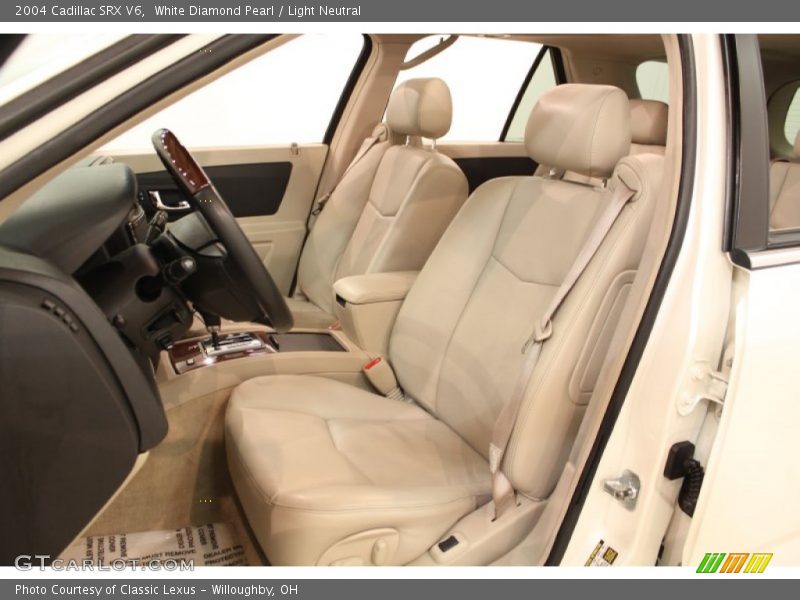 White Diamond Pearl / Light Neutral 2004 Cadillac SRX V6