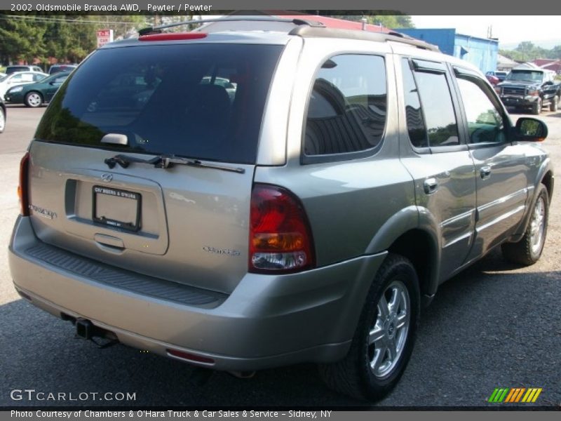 Pewter / Pewter 2002 Oldsmobile Bravada AWD