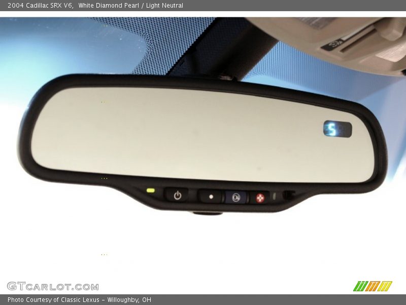 White Diamond Pearl / Light Neutral 2004 Cadillac SRX V6