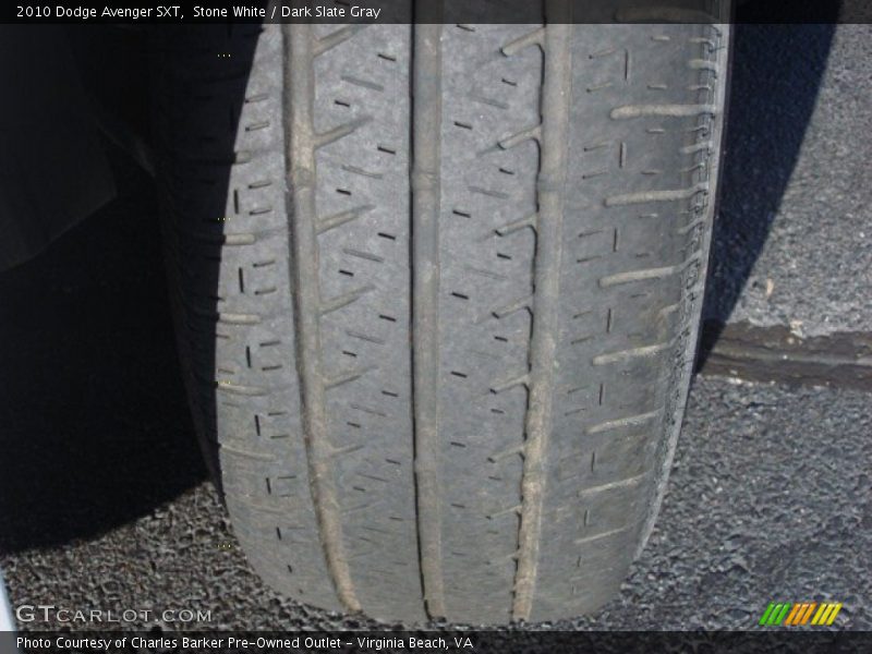 Stone White / Dark Slate Gray 2010 Dodge Avenger SXT