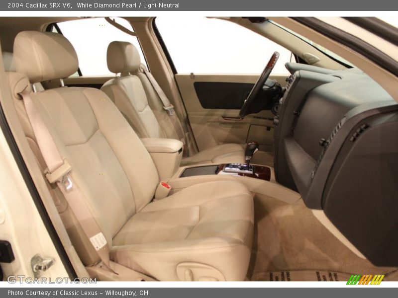 White Diamond Pearl / Light Neutral 2004 Cadillac SRX V6