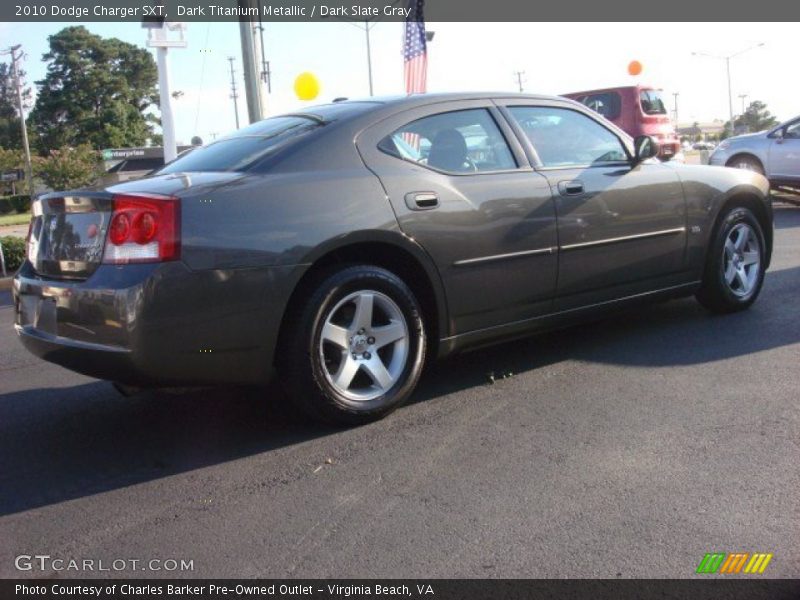 Dark Titanium Metallic / Dark Slate Gray 2010 Dodge Charger SXT