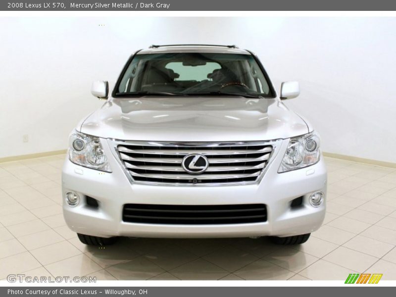 Mercury Silver Metallic / Dark Gray 2008 Lexus LX 570