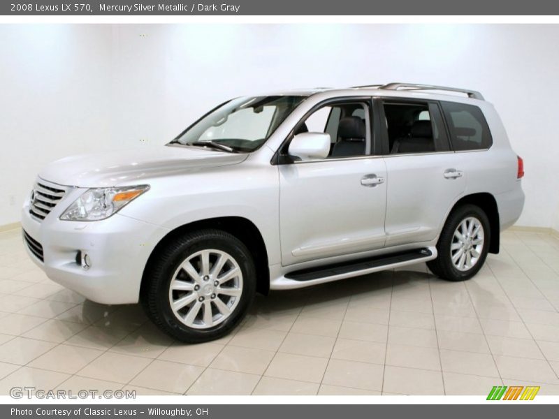 Mercury Silver Metallic / Dark Gray 2008 Lexus LX 570